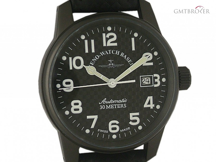 Zeno-Watch Basel Watch Basel Blacky Carbon Automatic 40mm UVP 628- 6554BKF1 114615