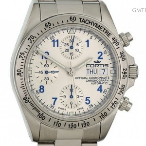 Fortis Official Cosmonauts Chronograph Silver Stahl Autom 630.10.92 128939