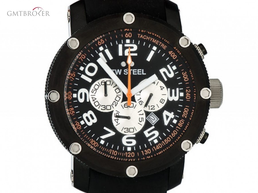 TW Steel Chronograph Dakar Sport Stahl Black  445 Limitiert TW-445 127083