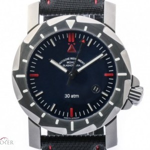 Mühle Glashütte Mhle Glashtte Kampfschwimmer Edelstahl Automatik 4 M1-28-92-200-NB 235729
