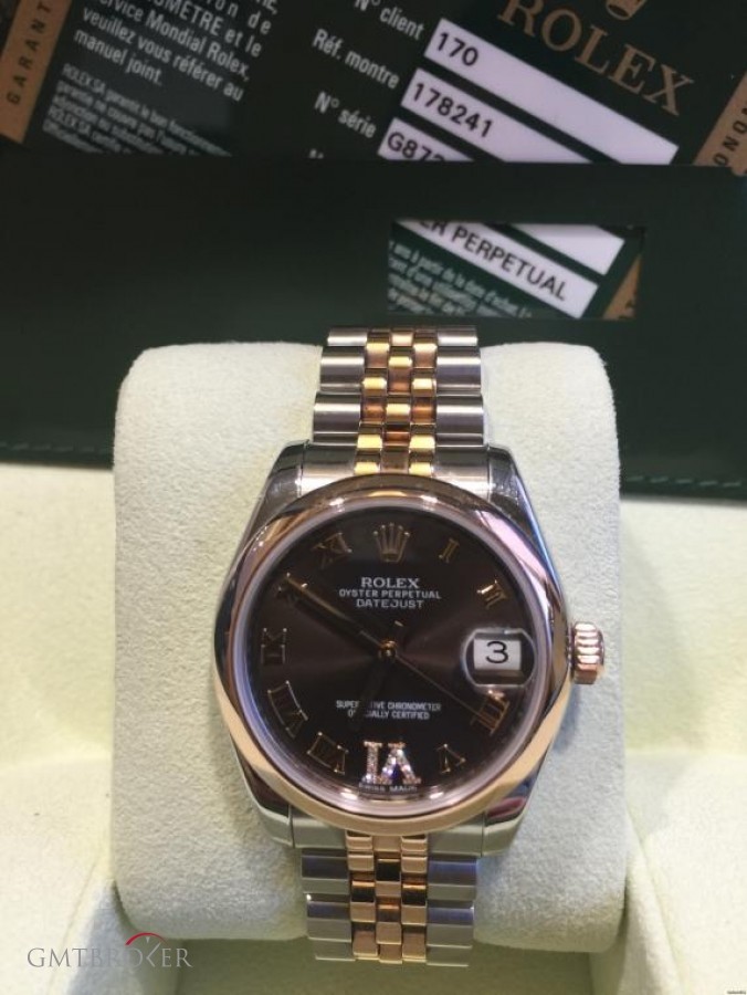 Rolex Datejust Chocolate nessuna 538669