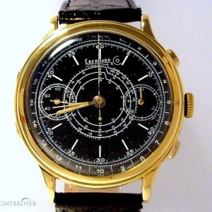 Eberhard & Co. EBERHARD CHRONOGRAPH  ORO  ANNI 30 DOPPIA CASSA nessuna 66697