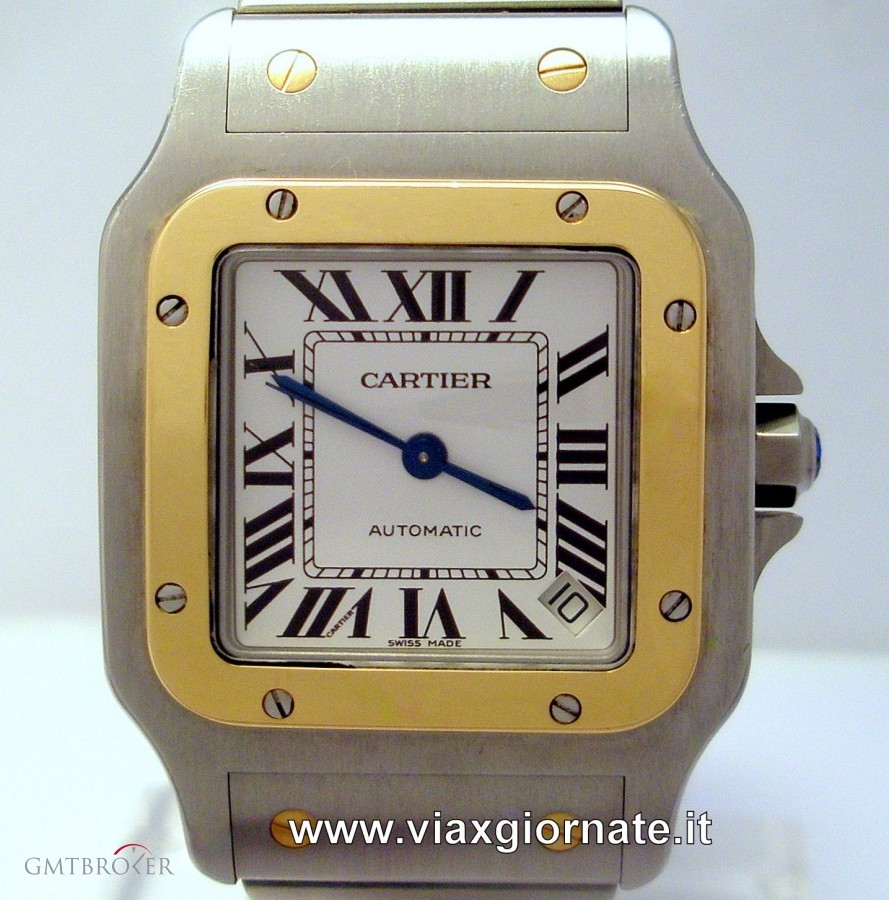 Cartier Santos Galbee XL Automatic Acciaio oro ref.W20099C4 169037