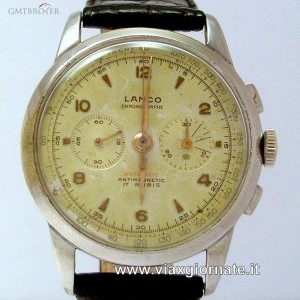 Vintage Lanco Chronograph Uomo  Anni40 nessuna 167119