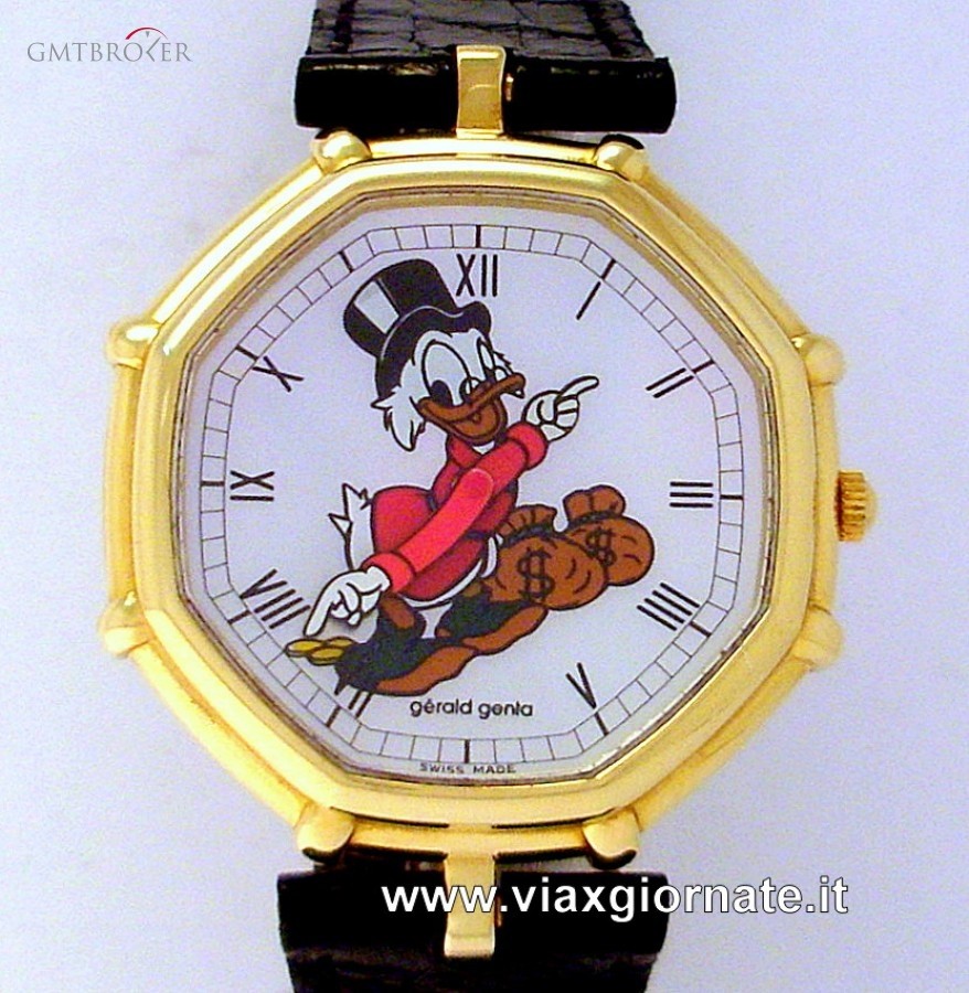Anonimo Grald Genta Disney Paperone Oro giallo G3260.7 209065