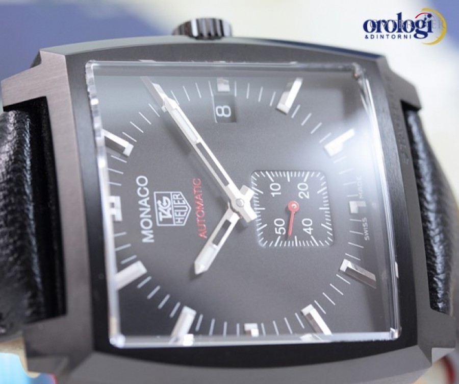 TAG Heuer Monaco Calibre 6 Automatic Full Black ref WW2119FC WW2119.FC6338 411215